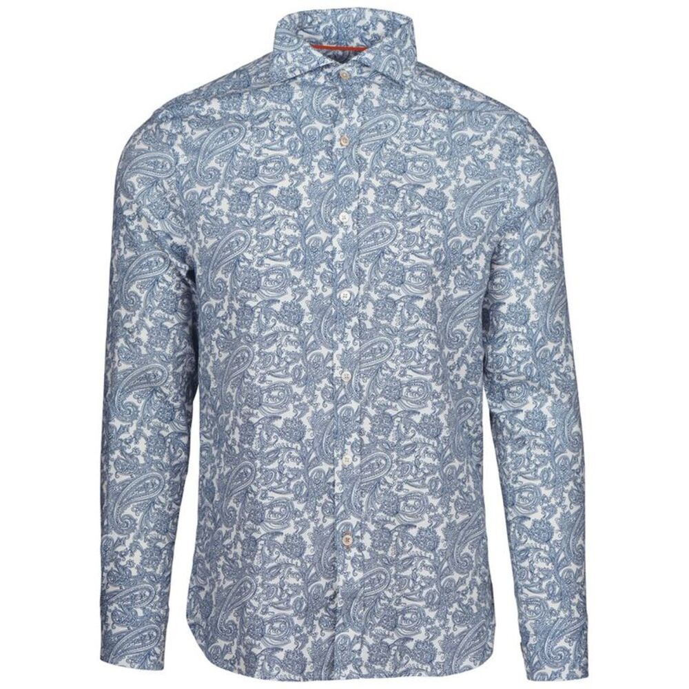Swims Mens Supply Co. Thassos Sport Shirt, Navy